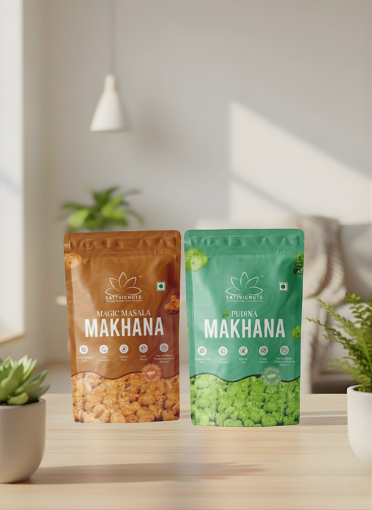 The Spicy Fusion Duo - Magic Masala + Pudina Makhana