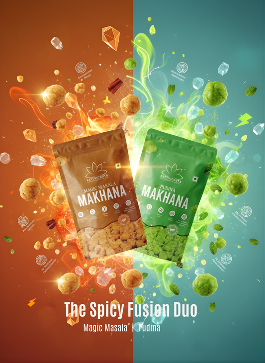 The Spicy Fusion Duo - Magic Masala + Pudina Makhana