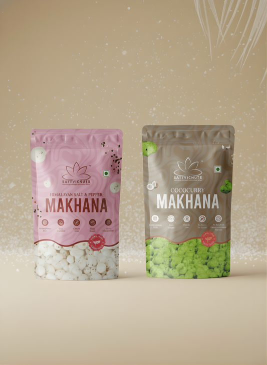 The Mindful Duo - Himalayan Salt & Pepper + CocoCurry Makhana