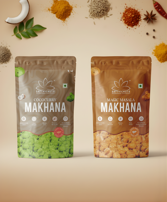 Fast & Feast Combo - CocoCurry + Magic Masala Makhana