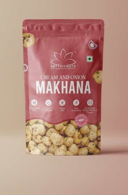 Cream and Onion Makhana