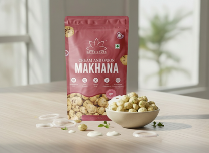 Cream and Onion Makhana