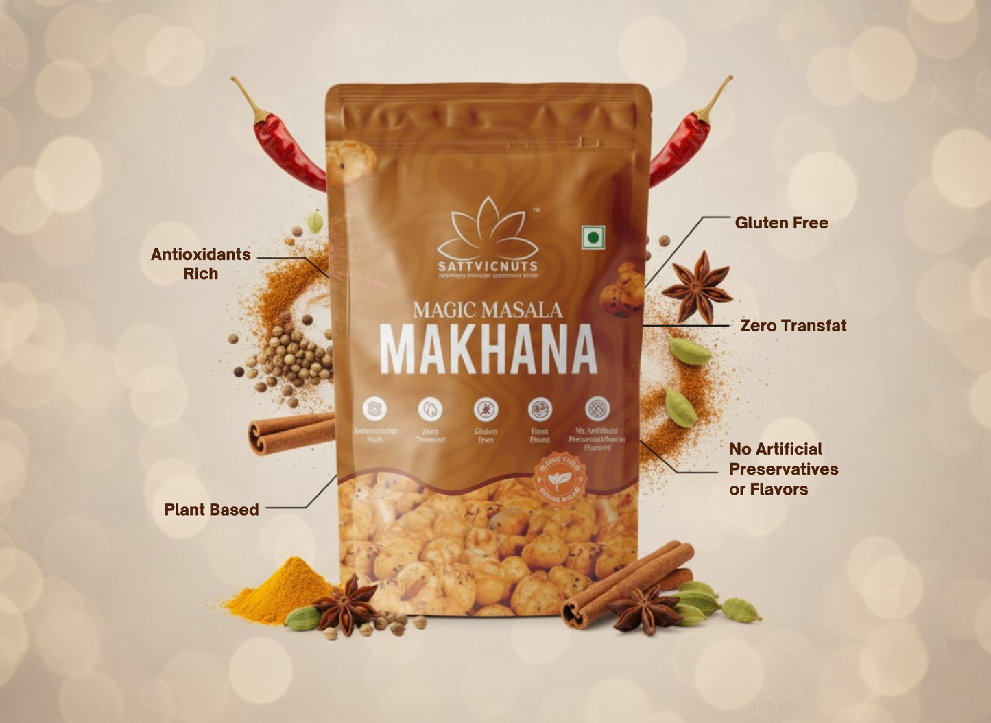 Magic Masala Makhana