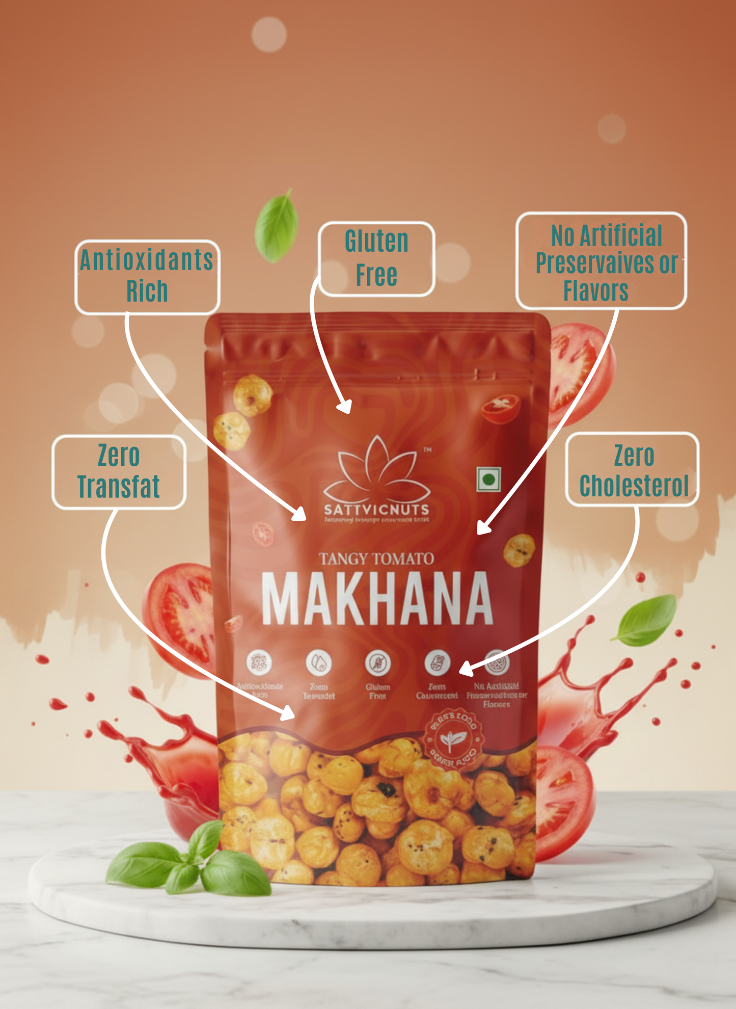 Tangy Tomato  Makhana